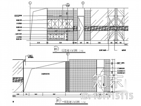 [福州]跨区域股份制商业金融机构室内装修施工图（含电气...cad施工图下载【ID:161715115】