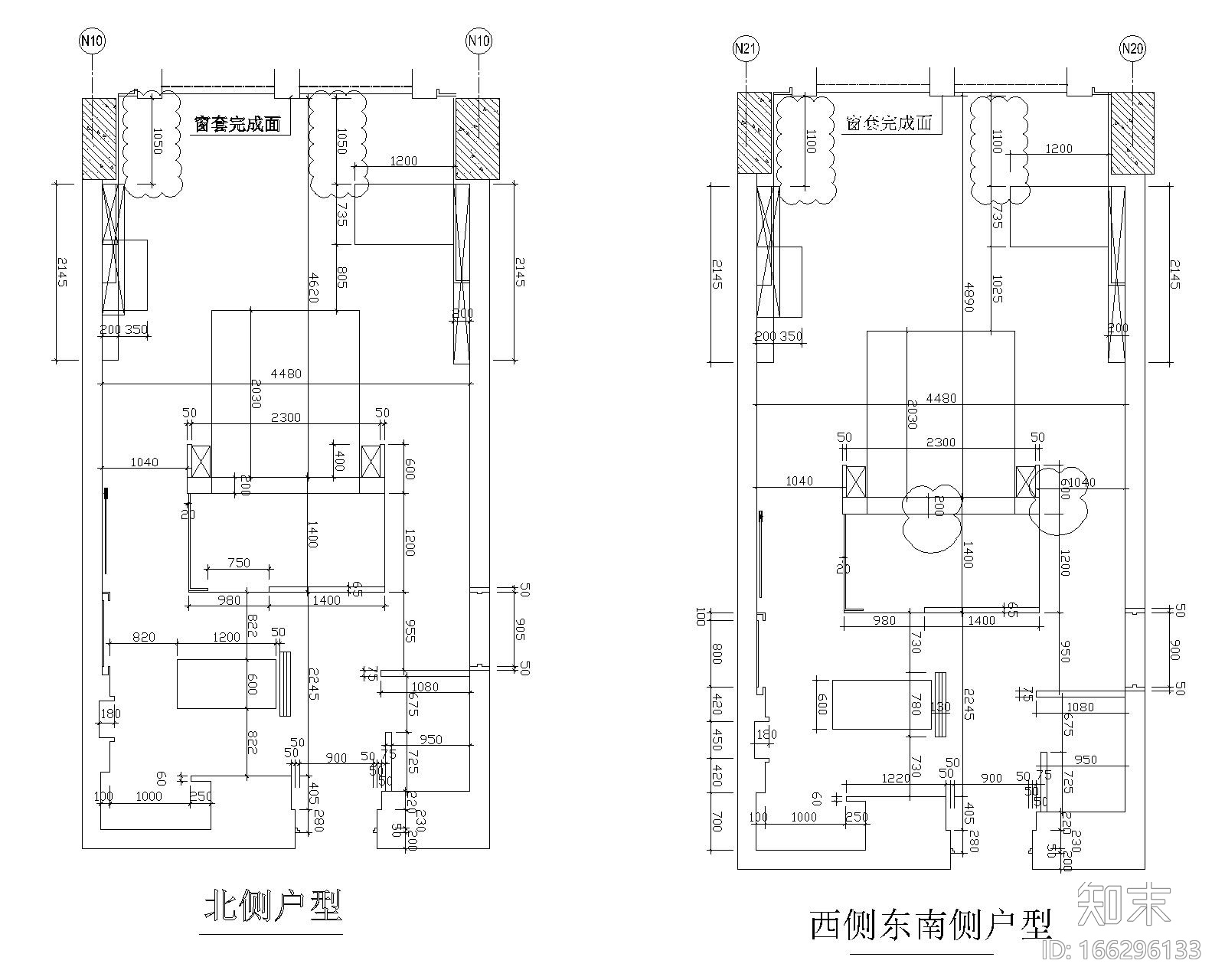 [广州]君悦酒店公共区|客房区完整竣工图cad施工图下载【ID:166296133】