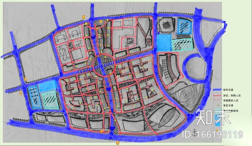 [湖北]全套武汉汉正街改造设计方案归档文本cad施工图下载【ID:166198119】