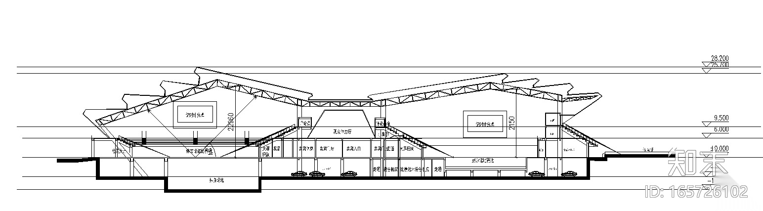 [成都]体育馆周边沿河绿带景观CAD,方案,SUcad施工图下载【ID:165726102】