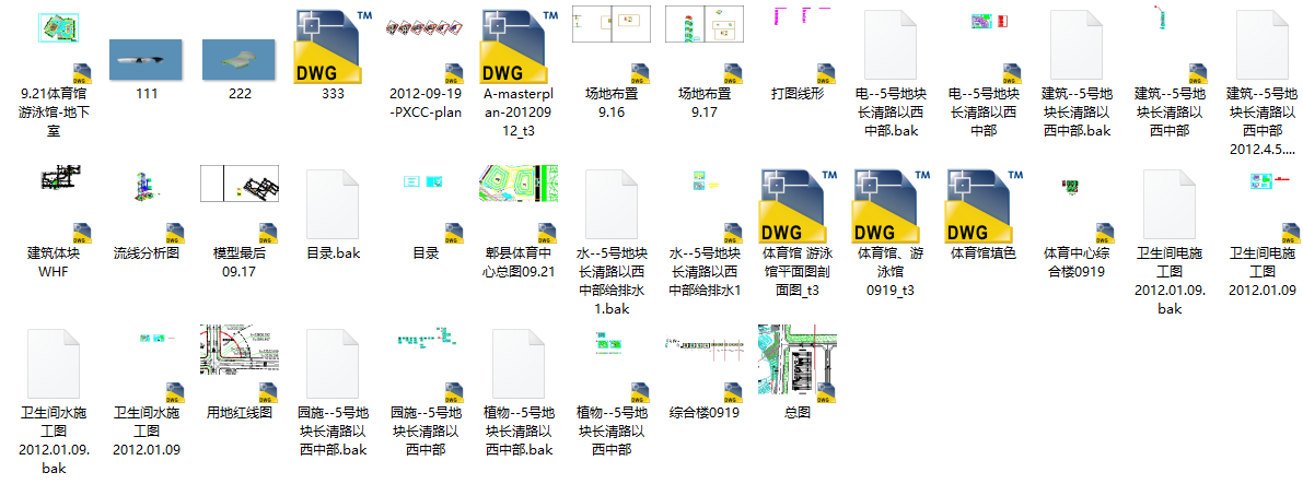 [成都]体育馆周边沿河绿带景观CAD,方案,SUcad施工图下载【ID:165726102】