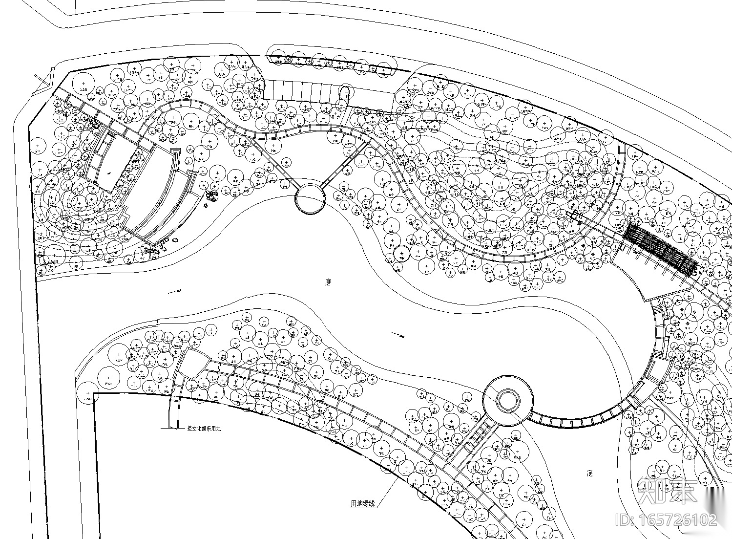 [成都]体育馆周边沿河绿带景观CAD,方案,SUcad施工图下载【ID:165726102】