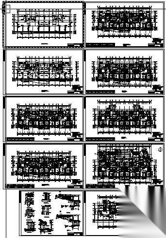山东青岛某住宅5#建筑施工图(高层板楼18F)cad施工图下载【ID:167213187】