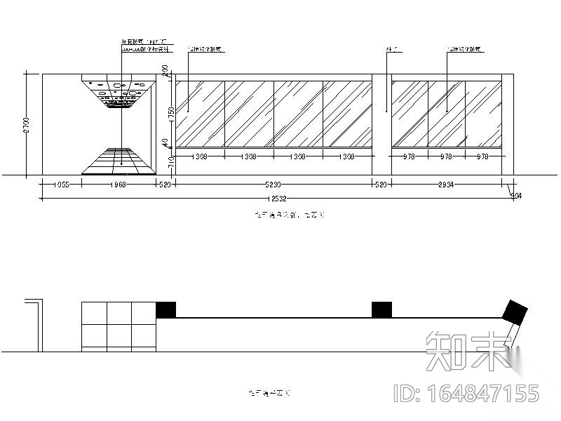 [福建]某网吧室内装修图cad施工图下载【ID:164847155】