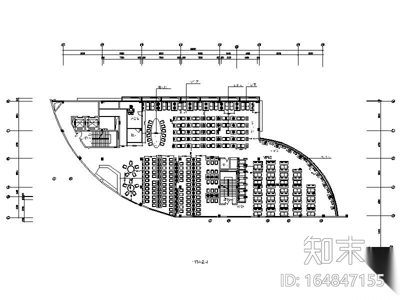 [福建]某网吧室内装修图cad施工图下载【ID:164847155】