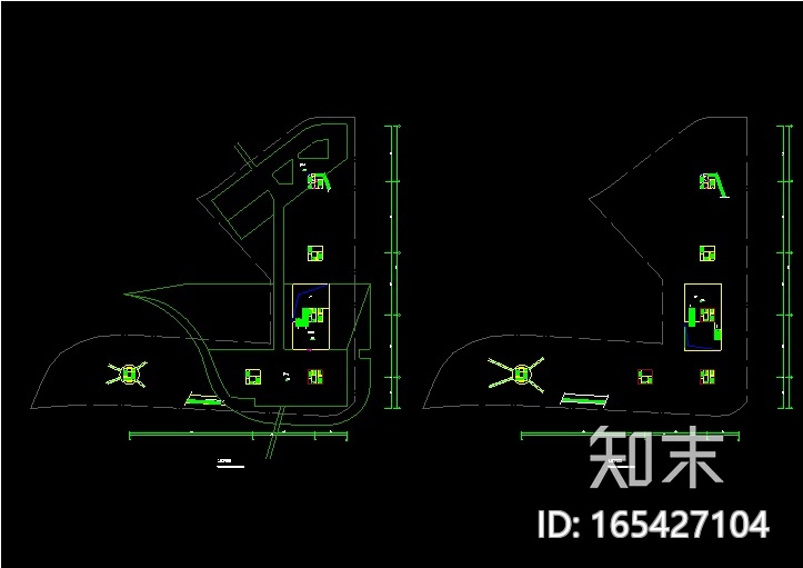 [深圳]科技馆建筑设计方案cad施工图下载【ID:165427104】