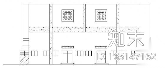 某小区二层小型剧场建筑施工图施工图下载【ID:165147162】