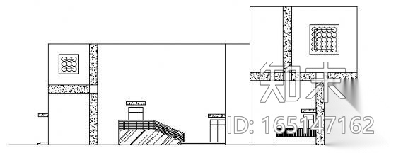 某小区二层小型剧场建筑施工图施工图下载【ID:165147162】