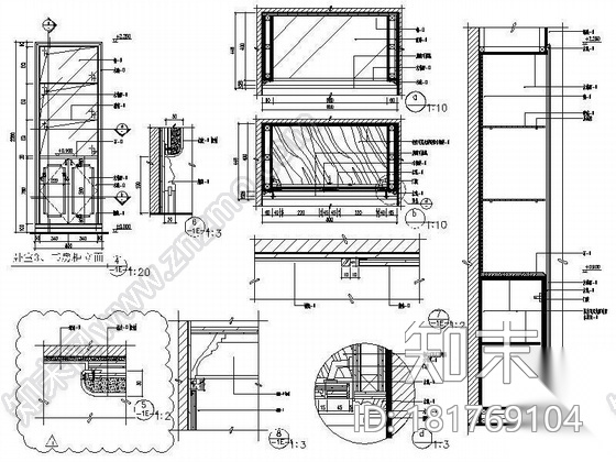 [郑州]豪华法式别墅施工图施工图下载【ID:181769104】