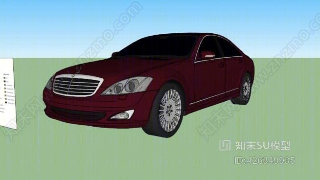 2008梅赛德斯-奔驰s400lSU模型下载【ID:426349935】