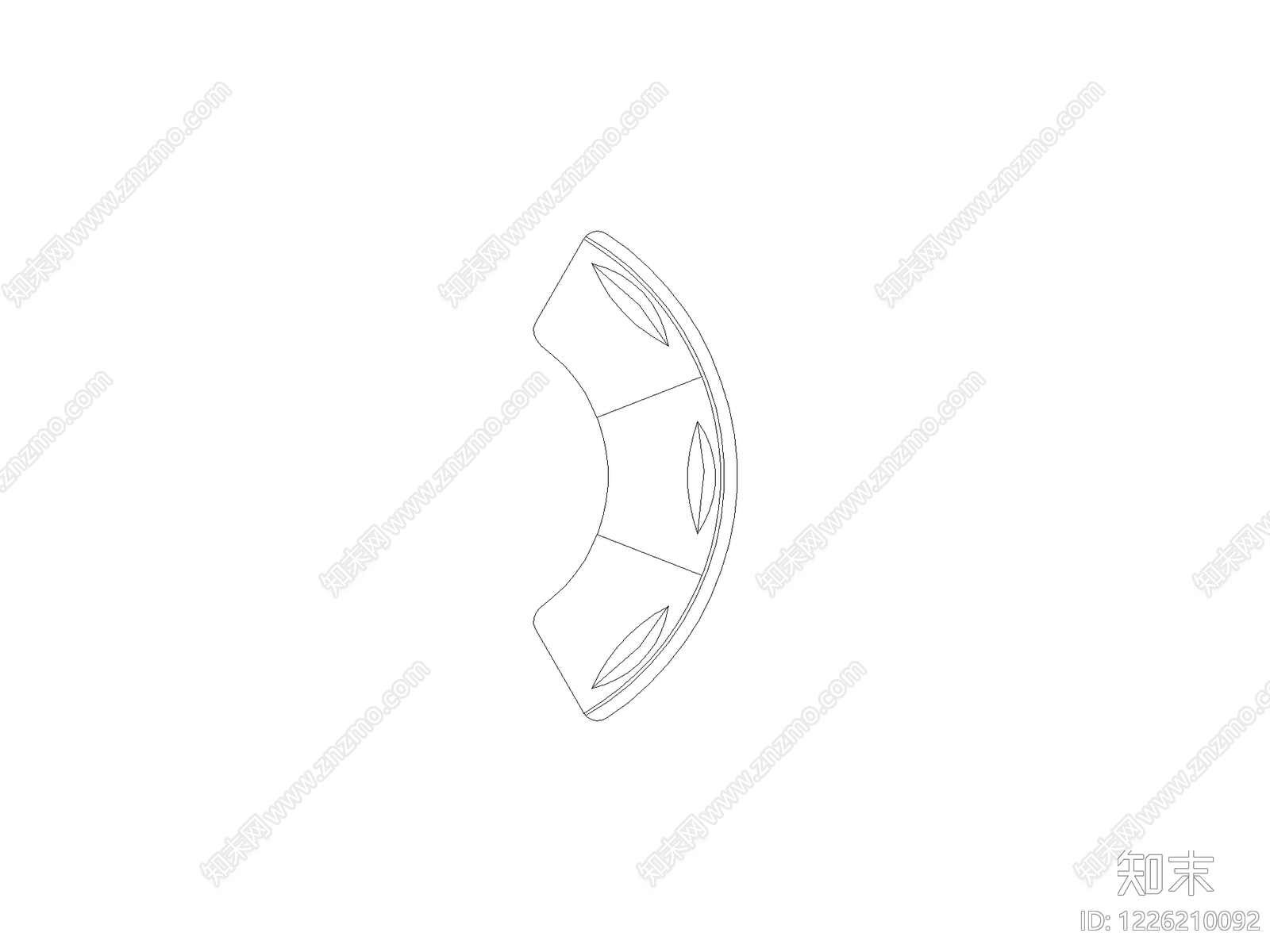 装饰线条CAD图纸