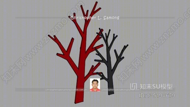 木树切口01SU模型下载【ID:135198679】