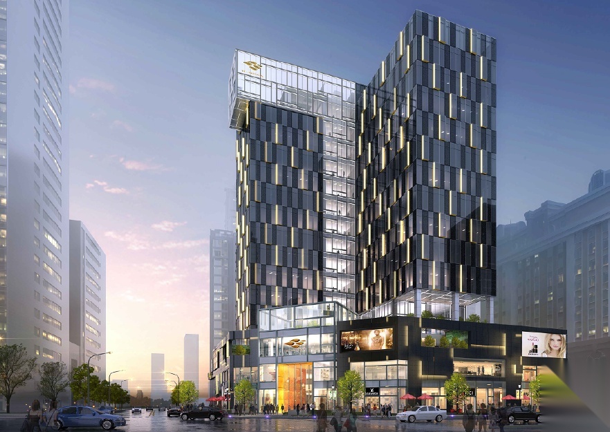 [上海]天目路街道103街坊商办项目建筑方案施工图下载【ID:151473124】