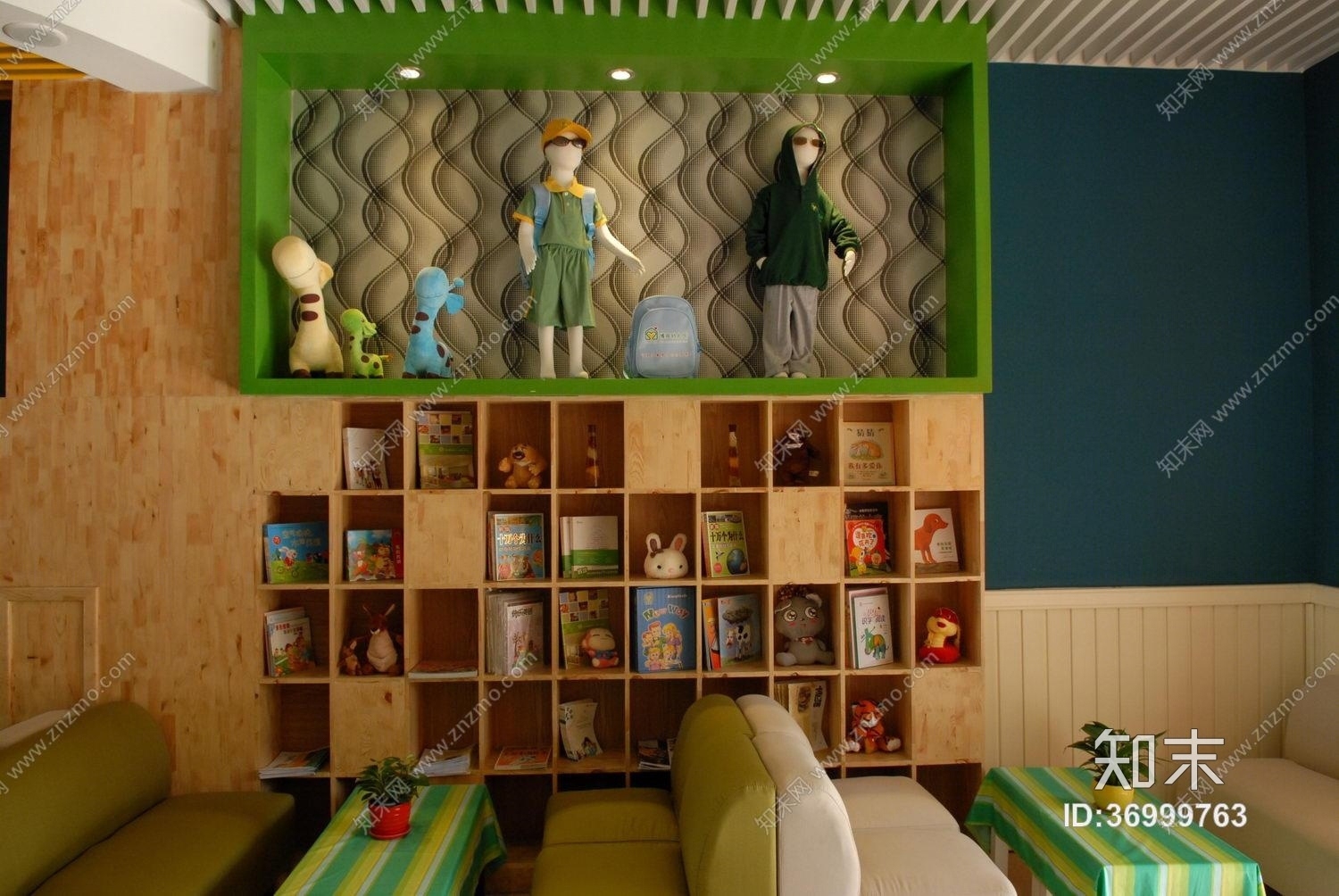 幼儿园设计图片实景照片cad施工图下载【ID:36999763】