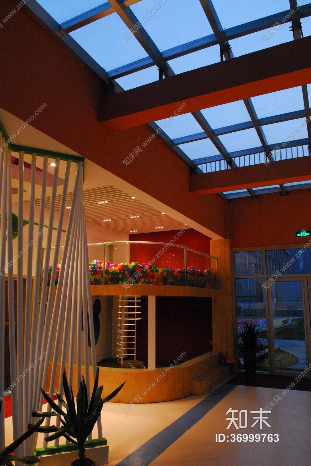幼儿园设计图片实景照片cad施工图下载【ID:36999763】