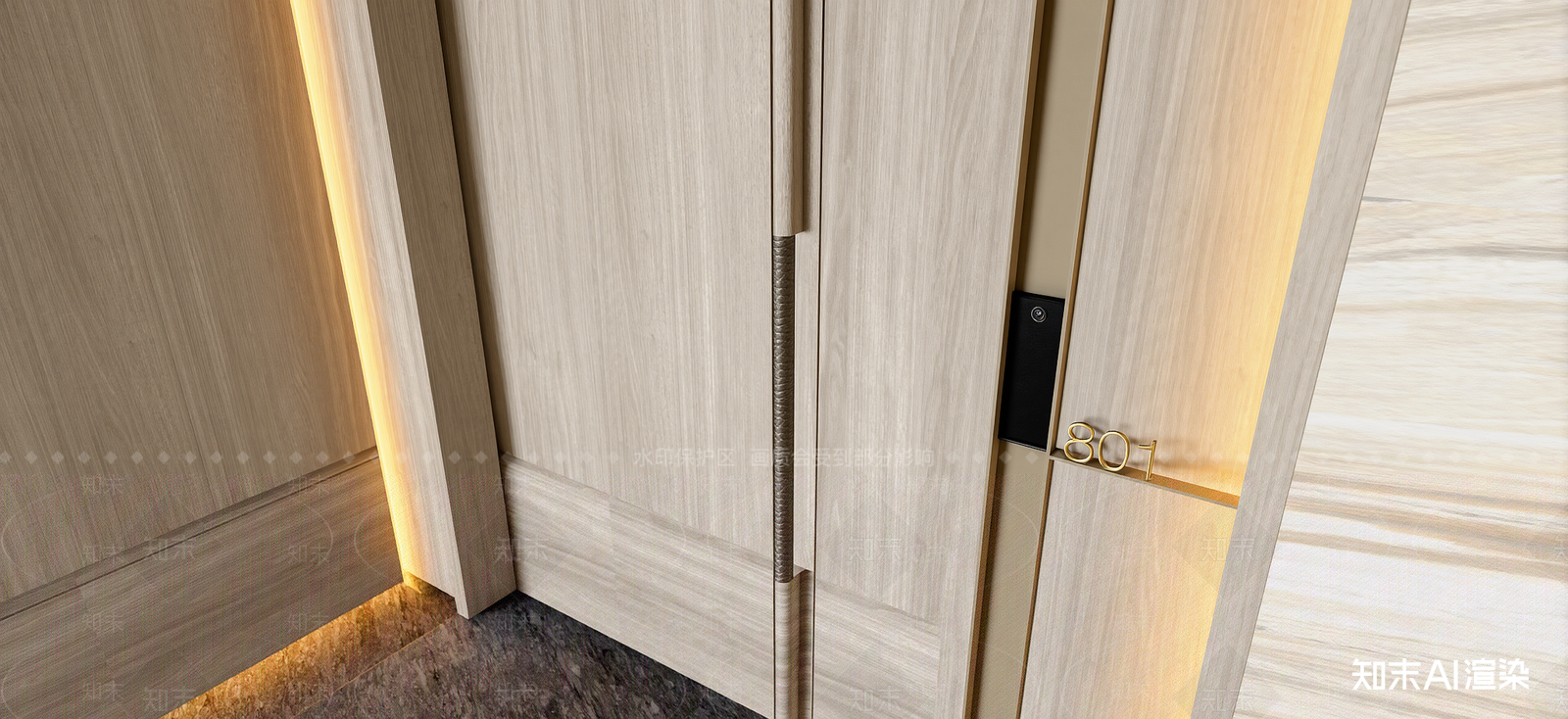 现代玄关SU模型下载【ID:1222252235】