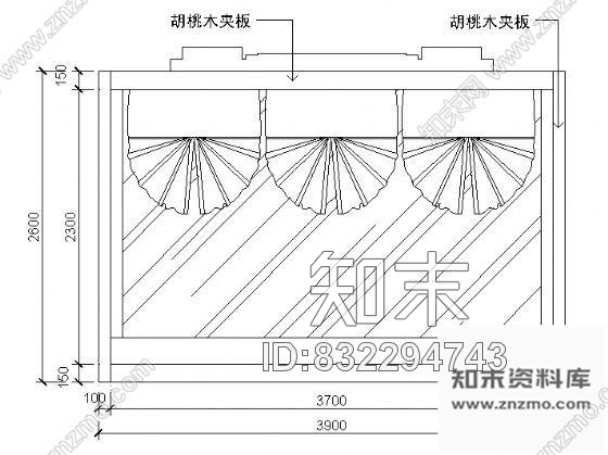 图块/节点餐厅包间立面cad施工图下载【ID:832294743】