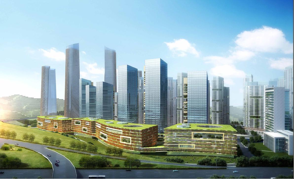 [深圳]超高层现代风格多样化功能城市综合体建筑设计方案...cad施工图下载【ID:151738123】