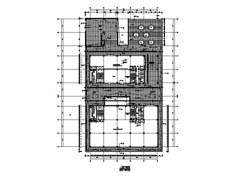 [成都]六层玻璃幕墙综合性商业楼建筑施工图（含农贸市场...施工图下载【ID:151483154】