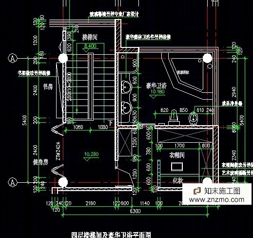 别墅全套施工图cad施工图下载【ID:36948361】