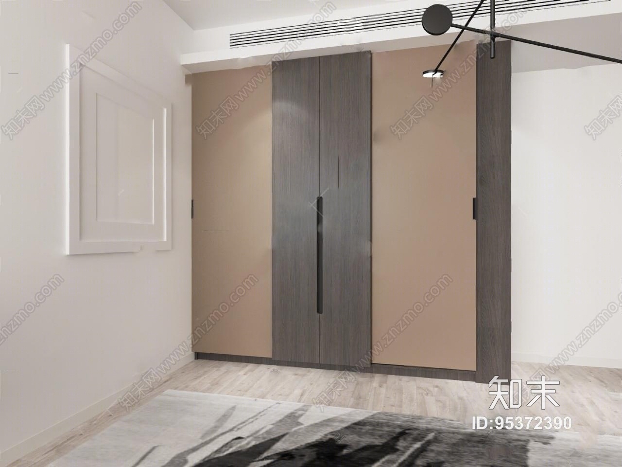 衣柜3D模型下载【ID:95372390】