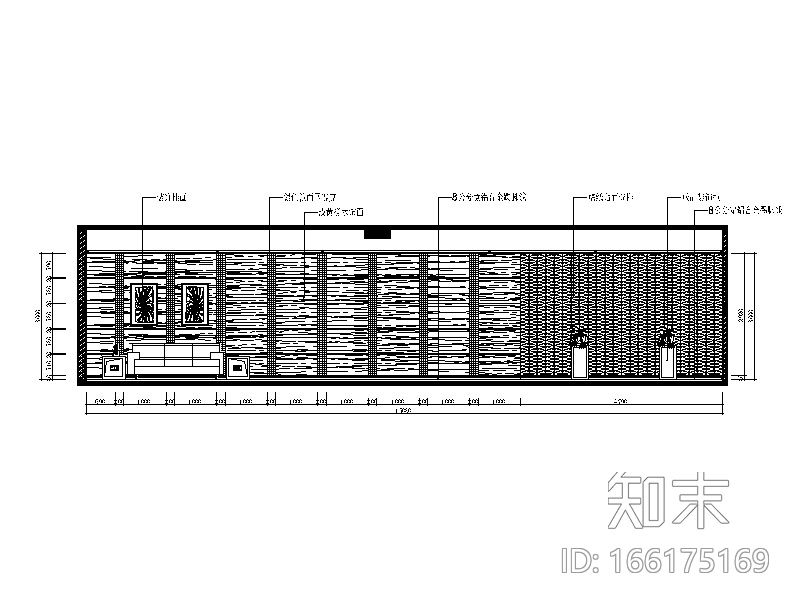 科技办公室内装修设计施工图（含效果图）cad施工图下载【ID:166175169】