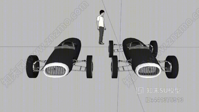 一级方程式赛车SU模型下载【ID:441375913】