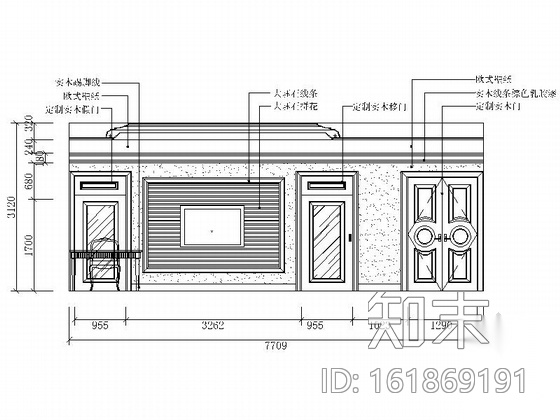 经典美式风情两层别墅设计装修施工图cad施工图下载【ID:161869191】