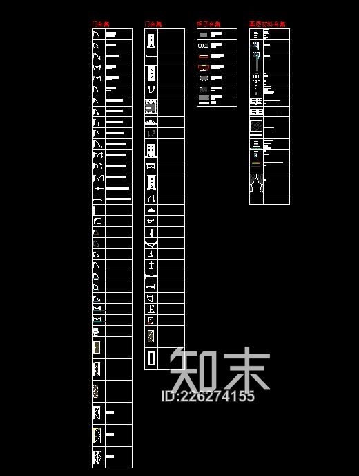 动态块图库集合施工图下载【ID:226274155】
