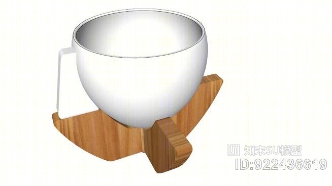 茶杯SU模型下载【ID:922436619】
