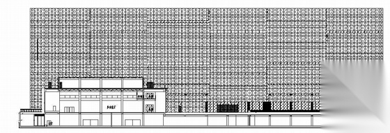 [深圳市]某高新技术产业园研发楼建筑幕墙施工图（穿孔铝...施工图下载【ID:166566113】