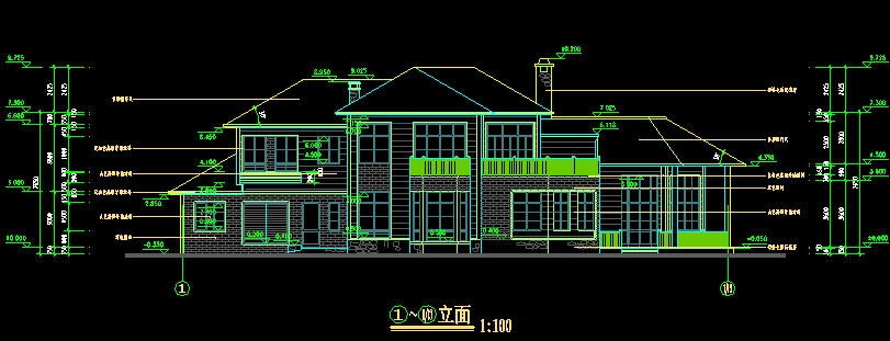 福州融侨别墅规划及建筑方案文本和CAD扩初施工图下载【ID:149863191】