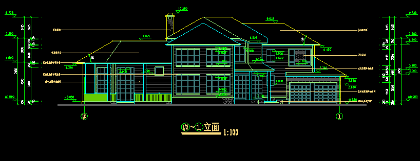 福州融侨别墅规划及建筑方案文本和CAD扩初施工图下载【ID:149863191】