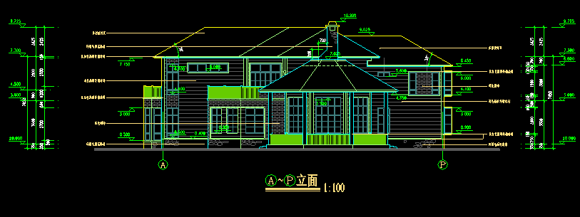 福州融侨别墅规划及建筑方案文本和CAD扩初施工图下载【ID:149863191】