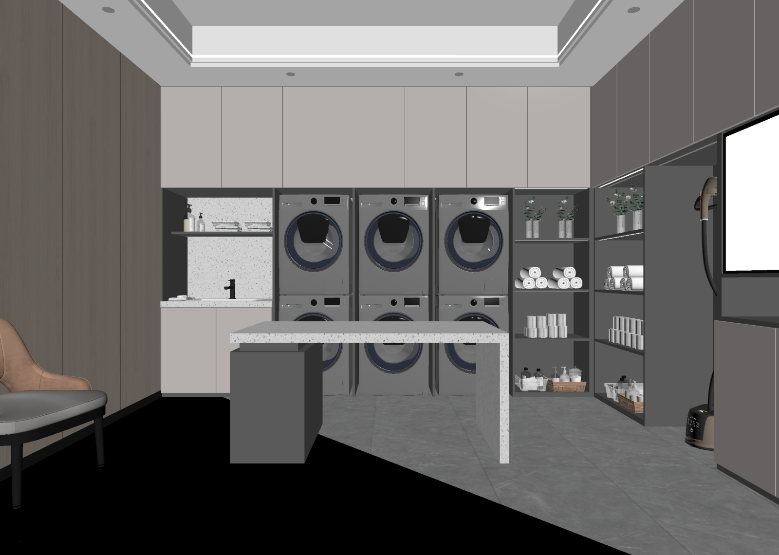 现代其他商业空间3D模型下载【ID:1214613432】