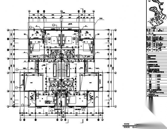 丹堤C区25号楼建筑施工图cad施工图下载【ID:149902136】