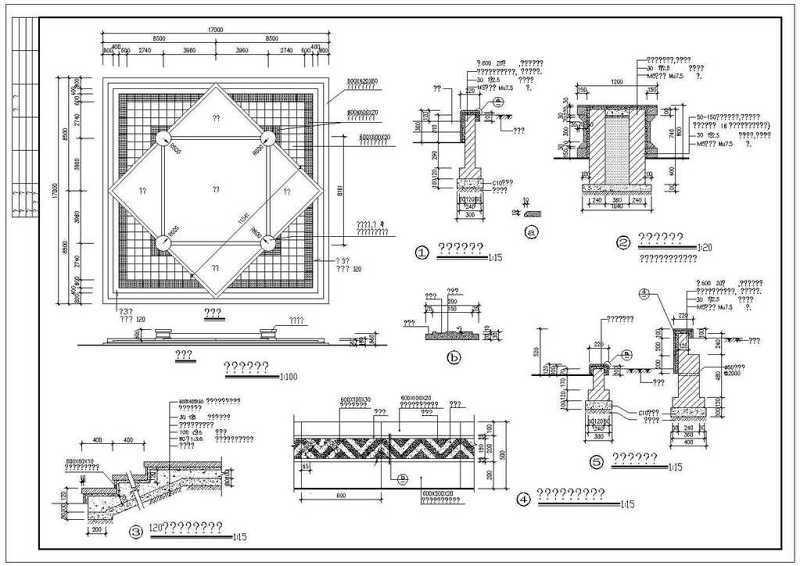 公园景观xs_18CAD图纸cad施工图下载【ID:149665166】