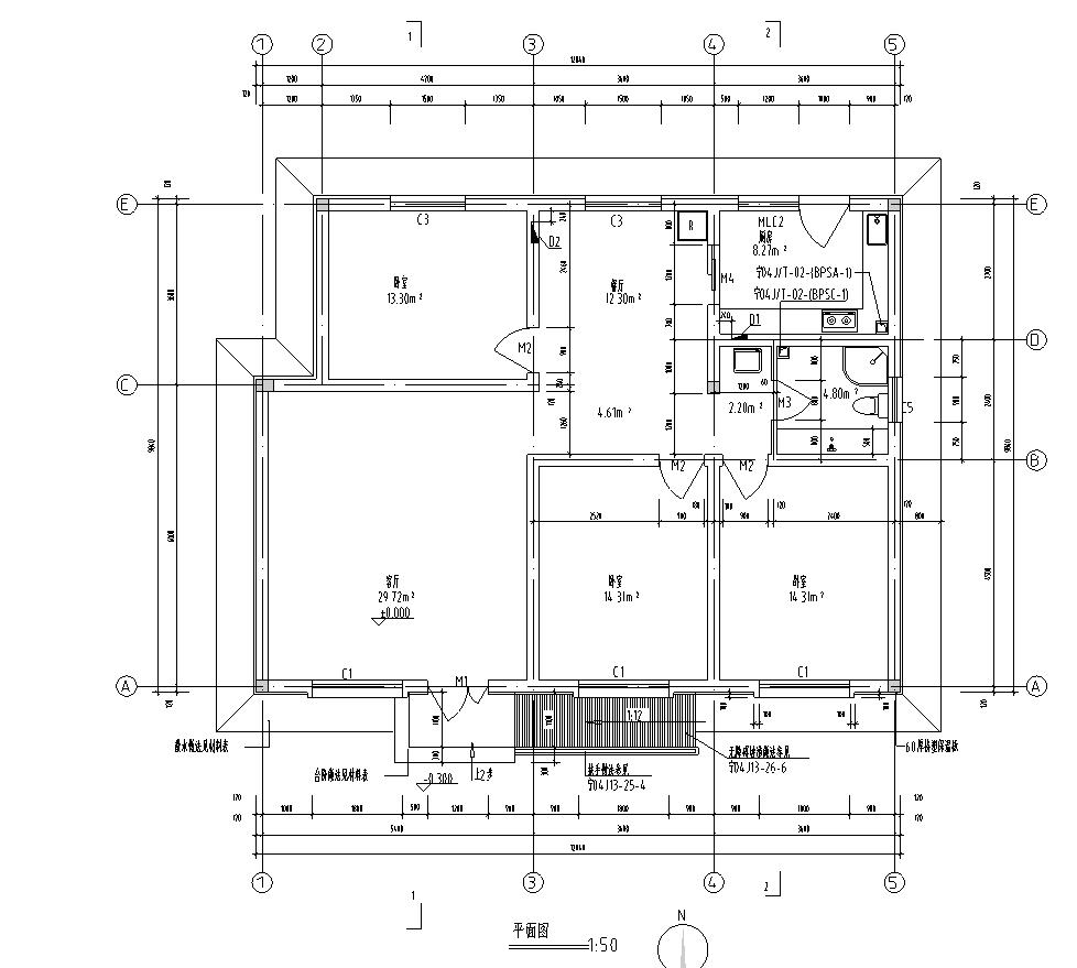 [宁夏]多层中式风格四合院及商业建筑施工图（全专业图...施工图下载【ID:165157143】