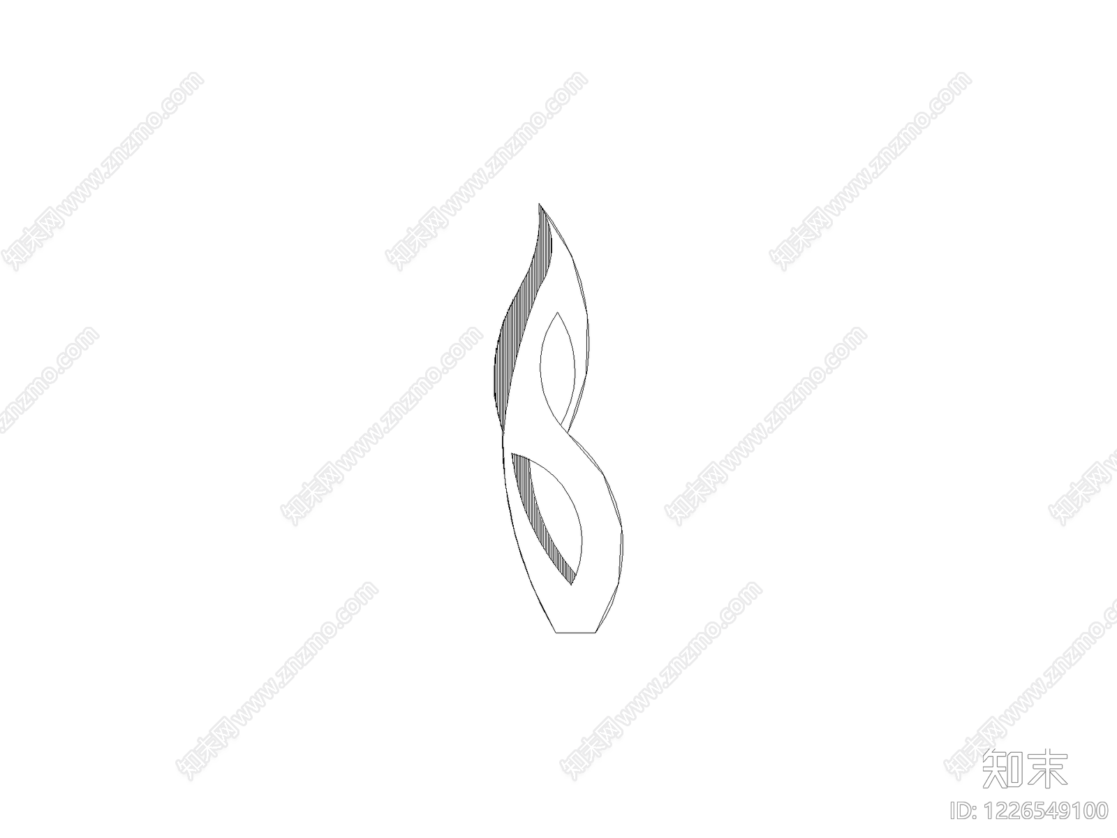 摆件cad施工图下载【ID:1226549100】