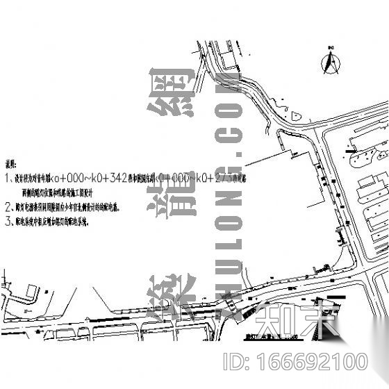 陵园景观设计成套总图2cad施工图下载【ID:166692100】