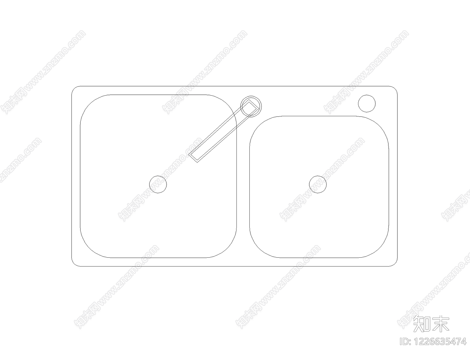 卫浴设施cad施工图下载【ID:1226635474】