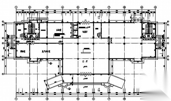 [济南]某六层办公楼建筑设计施工图施工图下载【ID:151640103】