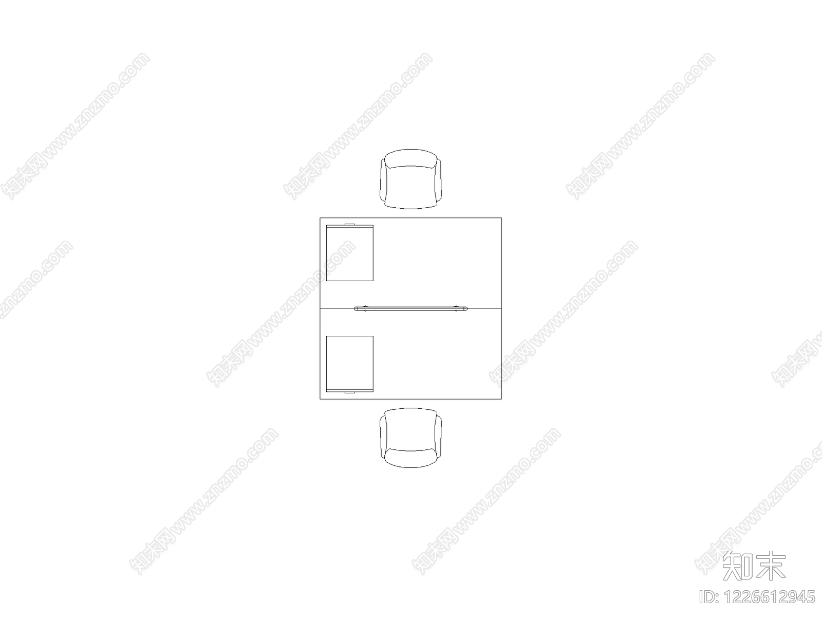 桌子CAD图纸