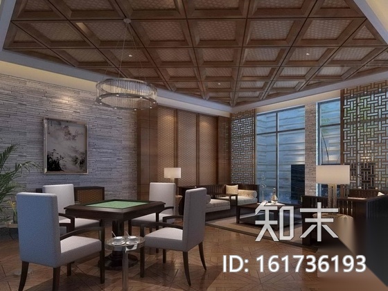 [常州]古典奢华三层公馆别墅装修图（含效果）施工图下载【ID:161736193】