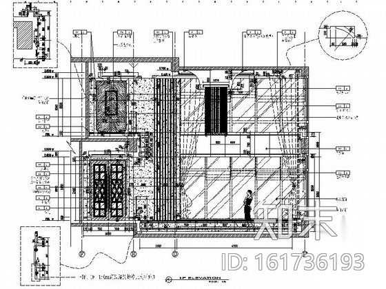 [常州]古典奢华三层公馆别墅装修图（含效果）施工图下载【ID:161736193】