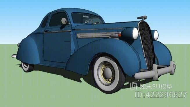 1936别克跑车SU模型下载【ID:422296527】