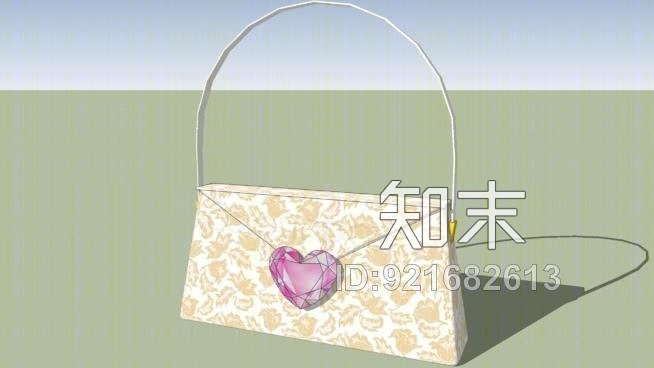 可爱手提包SU模型下载【ID:921682613】