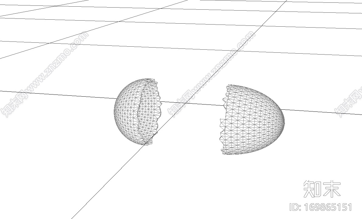 破裂的鸡蛋壳3d打印模型下载【ID:169865151】