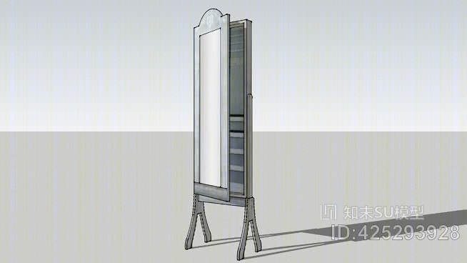 现代镜子SU模型下载【ID:425293928】