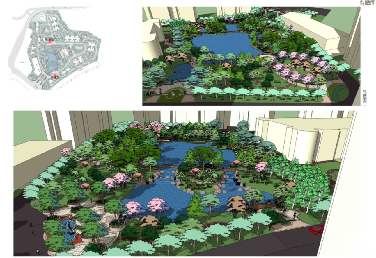 [合集]4套居住区景观设计方案（著名设计公司）施工图下载【ID:161085115】